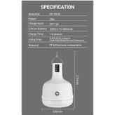لامپ شارژی ۳۸وات DP مدل DP-7813C